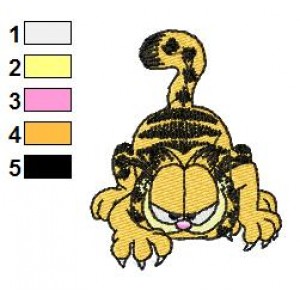 Garfield 49 Embroidery Design